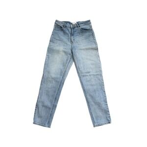 HM Womens Light Wash High Waisted Mom Jeans Blue Size 8 0941666 3